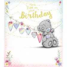 Tatty Teddy Hanging Bunting Me to You Bear Birthday Card Image Preview
